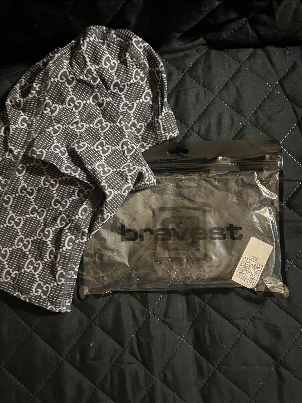 Bravest Studios  Black & White Patterned Men’s  face mask 🔥🔥🔥